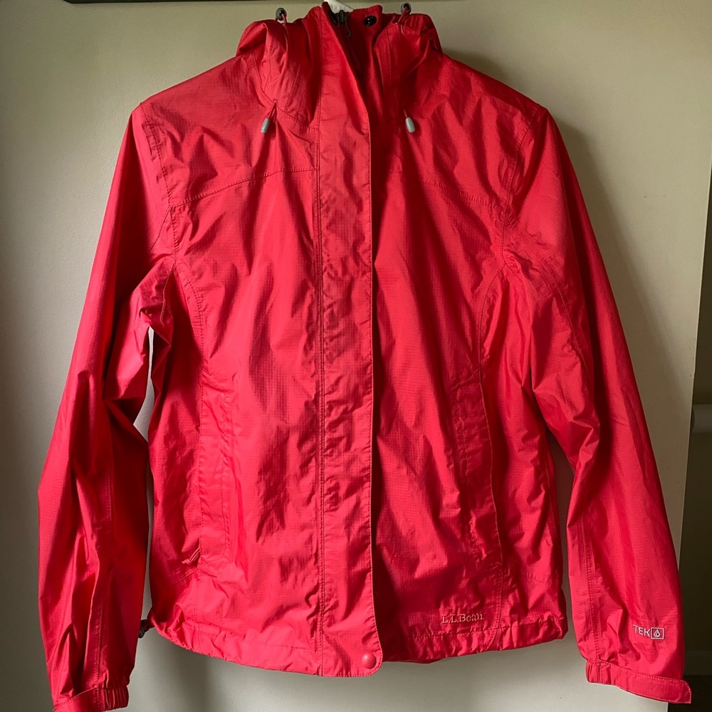 LL Bean rain jacket